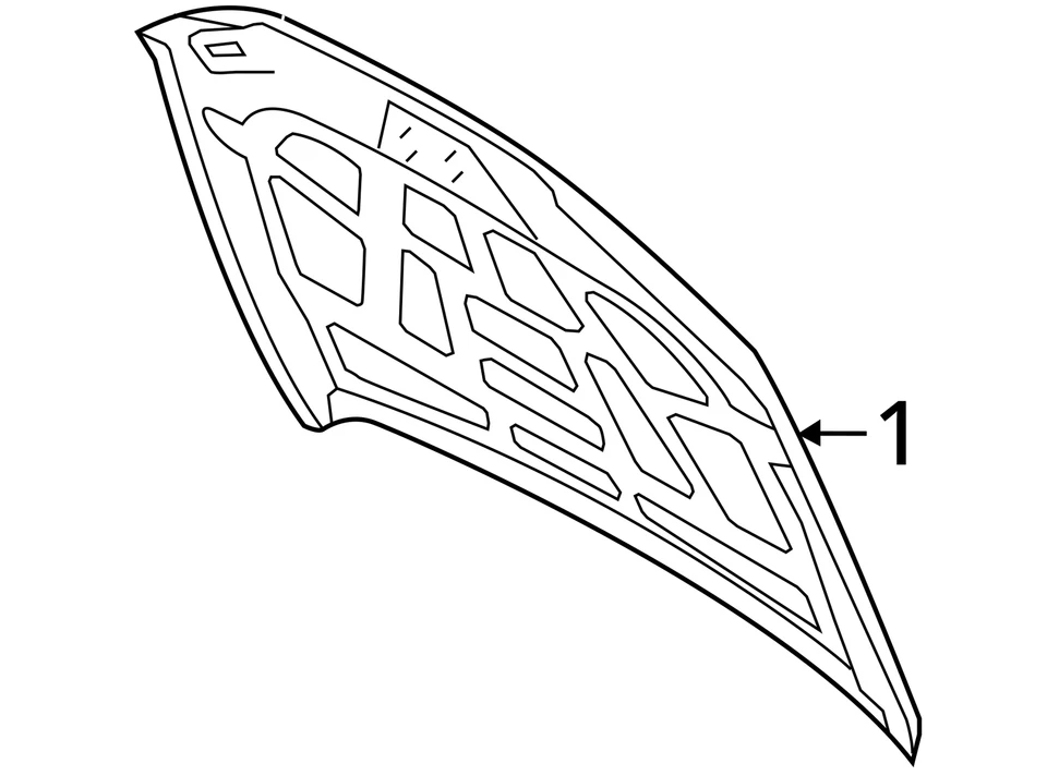 (LOCAL PICKUP ONLY) Hood Sedan Fits 13-16 AUDI A4 931909 - Imagem 4 de 4