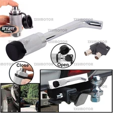 Bent Hitch Pin Lock w 2 Keys 5/8" Truck Trailer for 2" 2-1/2'' Towing Receiver