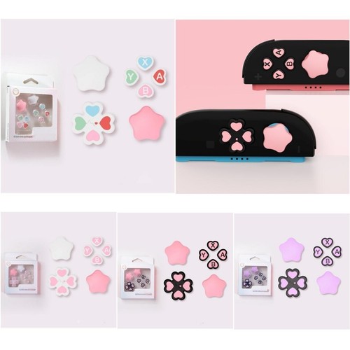 Stylish Grip Button Cap Set for Nintendo Switch 2 A Must Have for Gamers - Afbeelding 10 van 16