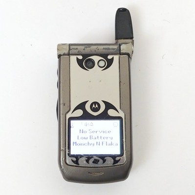 Salt & Pepper-Radio 国内プロモ avex レア 1993年 Motorola i860, Nextel / Boost Mobile iDEN Walkie Talkie Flip Phone