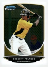 2013 Bowman #BCP79 Gregory Polanco Chrome Prospects