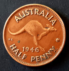 1946 AUSTRALIA 1/2 PENNY - Excellent Coin - — photo 1