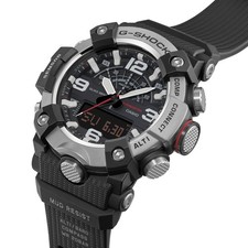 Casio G-Shock Mudmaster GGB100XM-1ADR Carbon Fiber Bezel Twin Sensor New