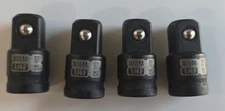 MTO 4-Piece 1/4" Female to 3/8" Male Impact Socket Adapter Set, BRAND NEW