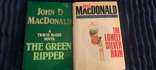 Lonely Silver Rain and Green ripper Travis McGee John D. MacDonald HB books