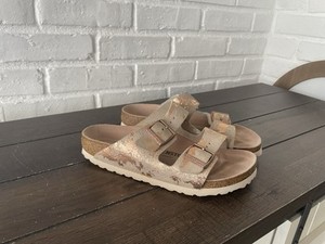 BIRKENSTOCK SIENA 39 ベージュ Birkenstock Siena Sandals Suede Size 39 Narrow Width Soft