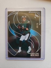 2025 Panini Silhouette Silver Nick Foles /25 #39