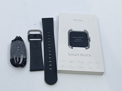 Maxtop T6 Pro Smartwatch   Neu   Schwarz/Silber _0,2_5