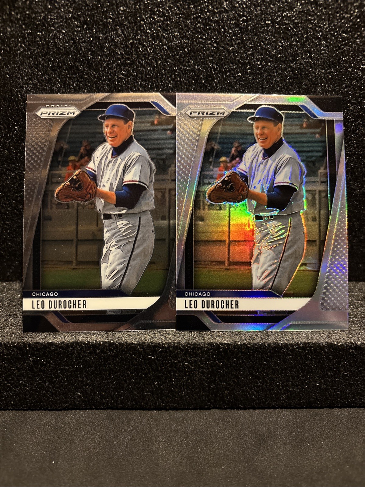 2025 Panini Prizm Baseball #201 Leo Durocher Base and Silver