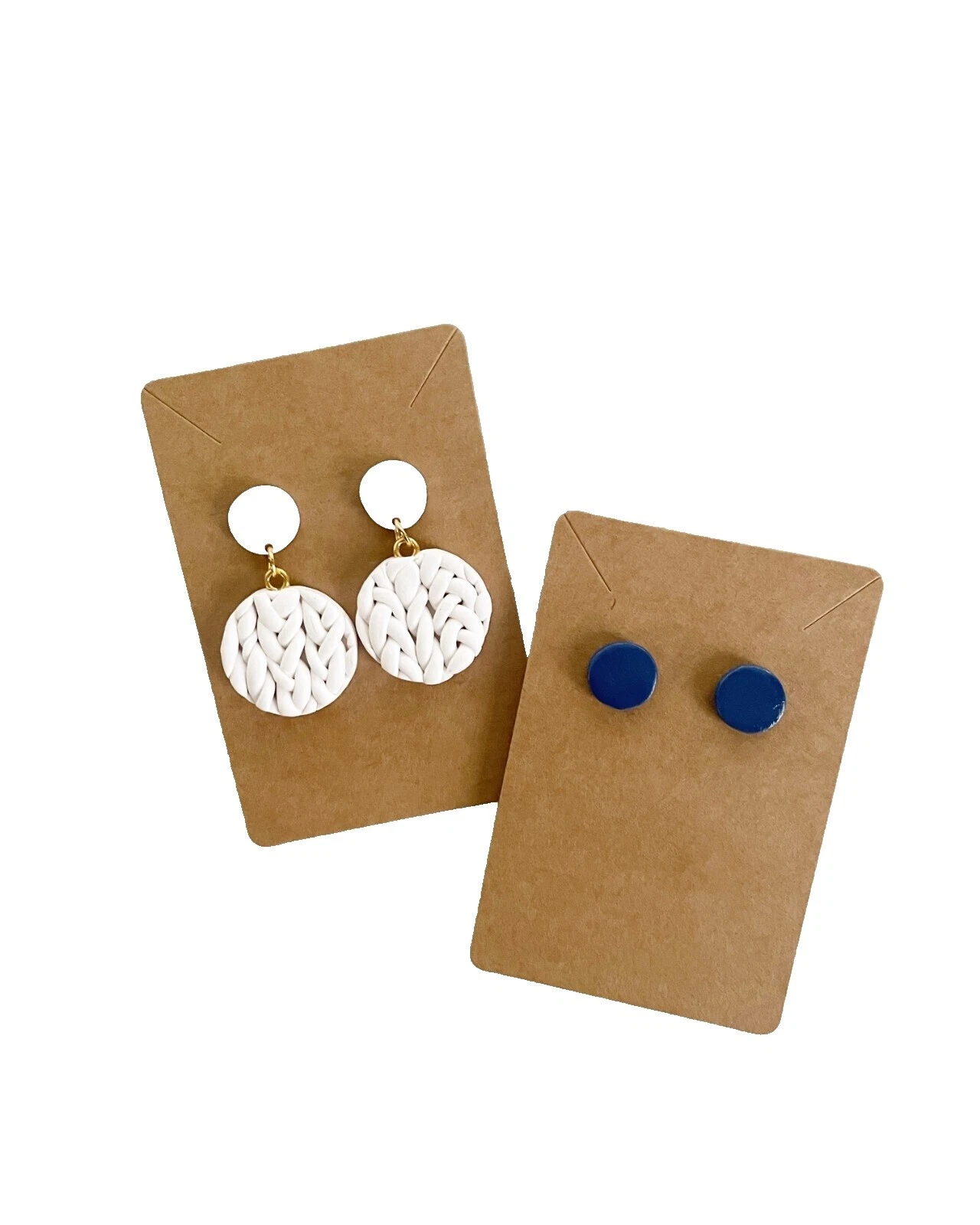 Acero Inoxidable Pendientes hechos a mano Sin Piedras