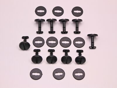 10x Fußmatten Drehverschluss + Sicherungsscheibe Clips BMW 82119410191