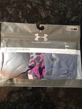 Under Armour Women  s 3 Pack Pure Stretch Thong Panties Size XS New
