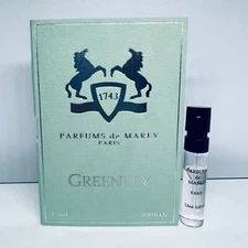 Parfums De Marly Greenley Eau de Parfum Sample Spray 0.05oz/1.5ml Official Card