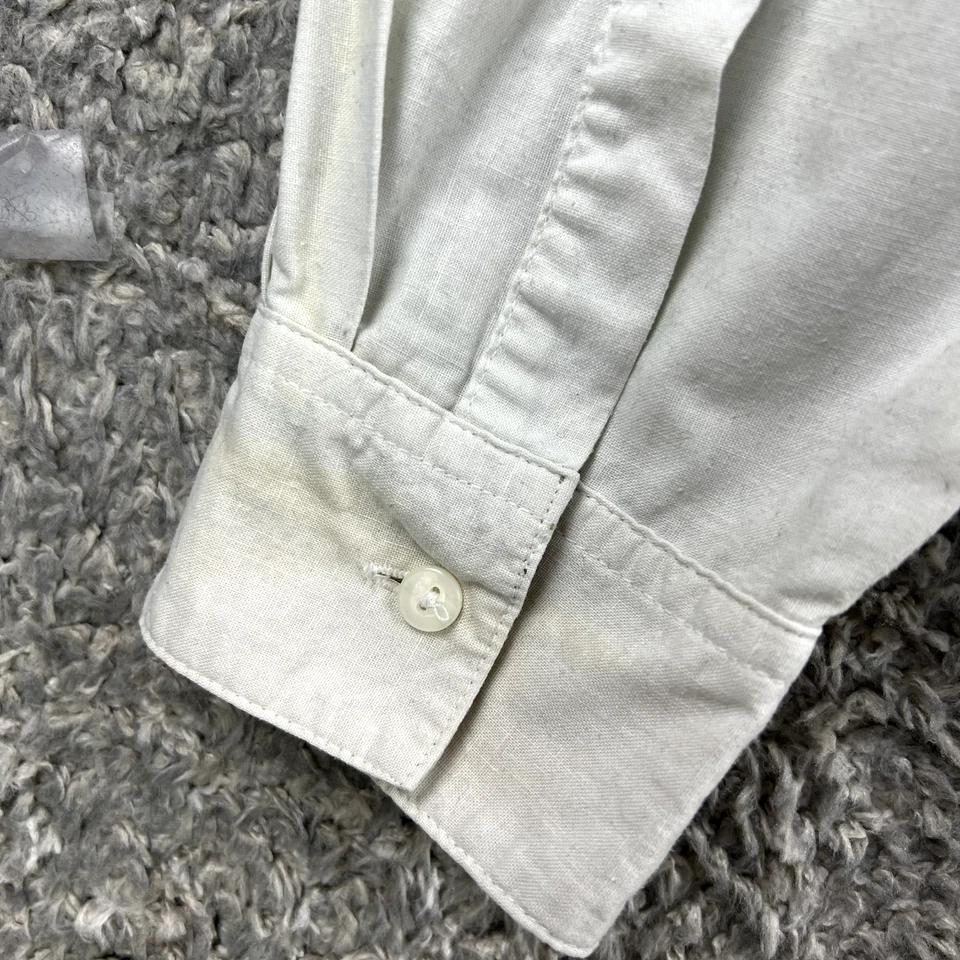 vintage Western Pearl snap shirt long sleeve Men Size L Southwestern Pattern 90s - image 3 of 4