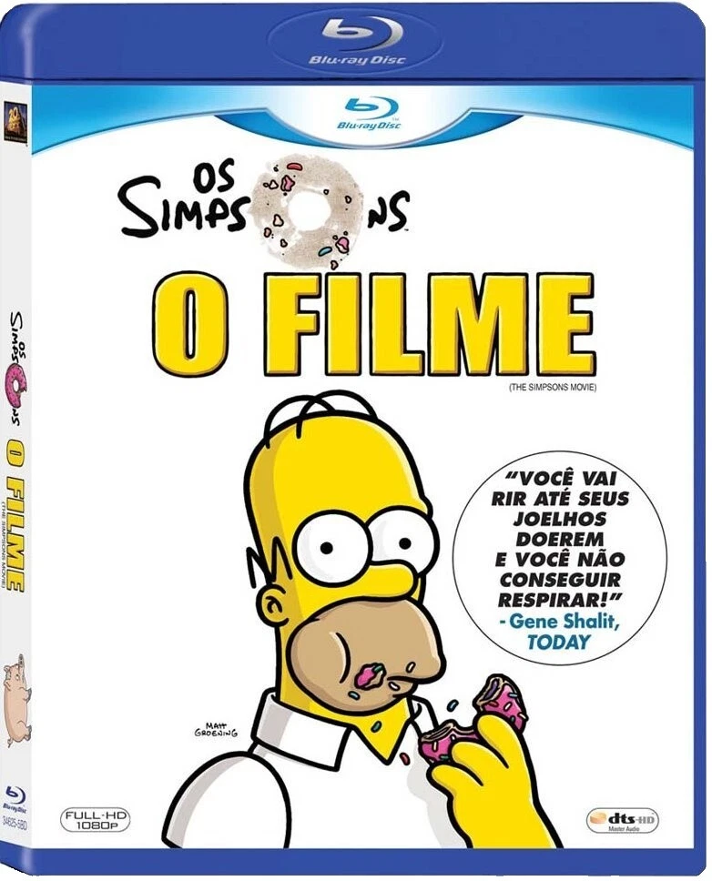 The Simpsons Movie Widescreen DVDs & Blu-ray Discs