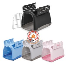 Trasportino per cani e gatti Linus Cabrio doppia apertura PICCOLA TAGLIA