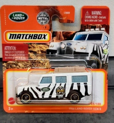 Matchbox - 1965 Land Rover Gen II Safari - OVP - 2022 - lange Dachlast - Bild 1 von 2