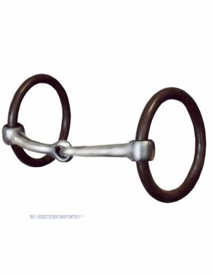 ProMaster schweres Snaffle Bit Westerngebiss Wassertrense einfach gebrochen neu