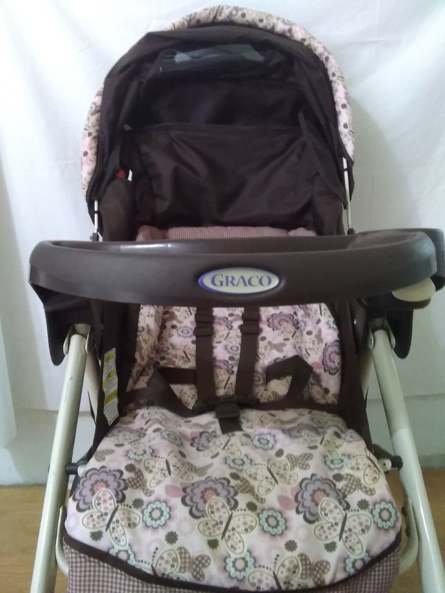 Graco Stroller walk behind with built in cupholders | eBay