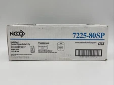 Sealed Case Of 48 NCCO 7225-80SP Thermal Printer Rolls 1 Ply 2.25” - 80’ Rolls