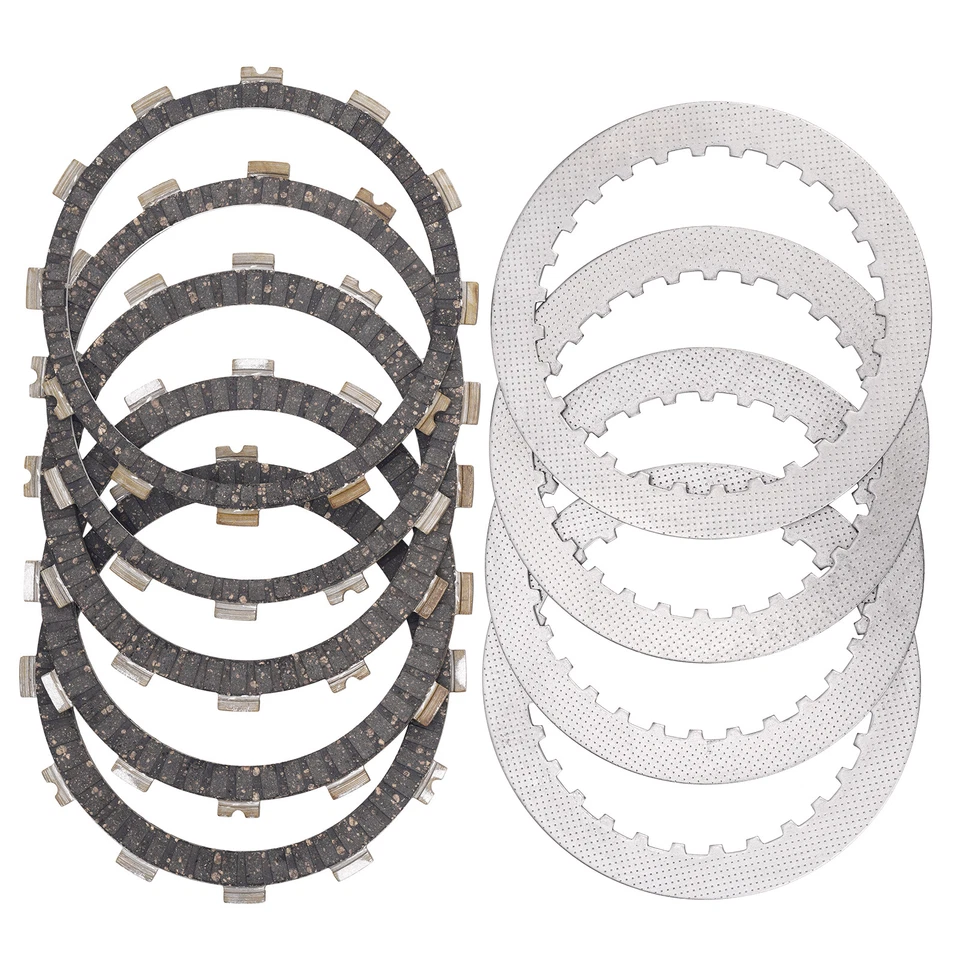 Kit de placas de acero y fricción de embrague para Kawasaki Ninja 250R 250 EX250 2008-2012 Foto 3 de 4