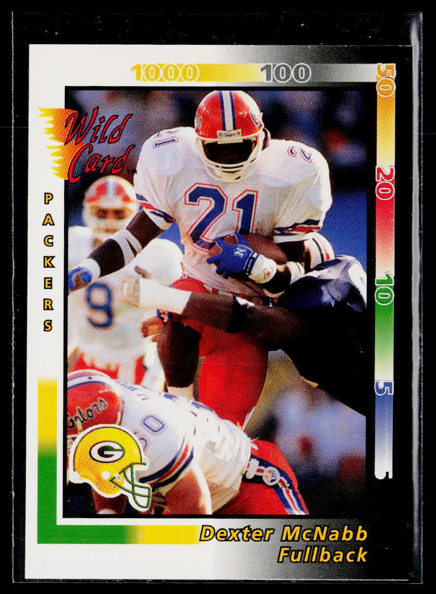 1992 Wild Card #57 Dexter McNabb