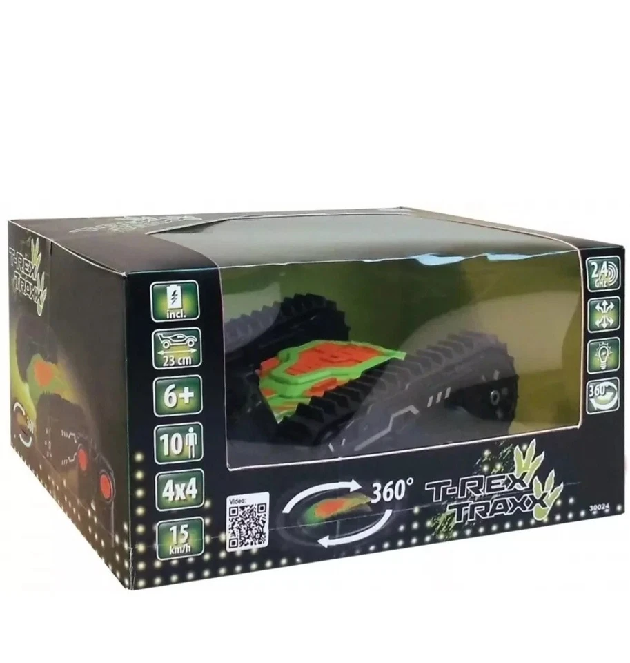 Rc T-rex Traxx Ferngesteuertes AUTO RAUPE Kettenfahrzeug GELÄNDE Happy People - Bild 2 von 4