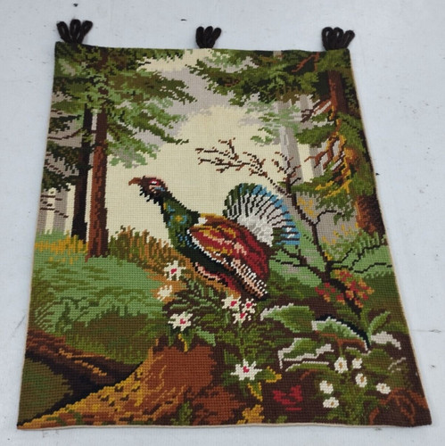 Vintage French Forest Scene Home Decor Wall Hanging Tapestry 70x58 cm