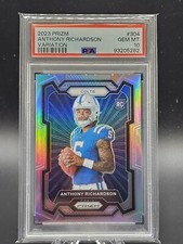 2023 Panini Prizm Anthony Richardson Silver Variation PSA 10 Colts RC
