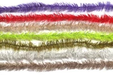 Hareline Dubbin' SPECKLED BLACK MOHAIR SCRUFF Fly & Jig Tying Material