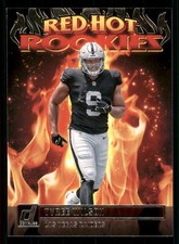 Tyree Wilson 2023 Donruss #RHR-2 Red Hot Rookies Las Vegas Raiders