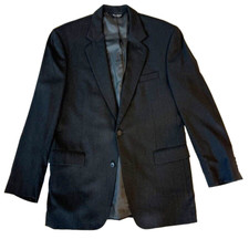 mens charcoal Jos A Bank signature wool blazer jacket sport suit coat 42 L