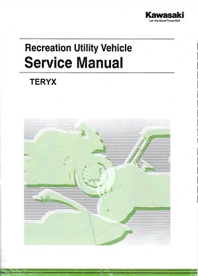 2016-2025 Kawasaki KRF800 TERYX Factory Service Repair Shop Manual