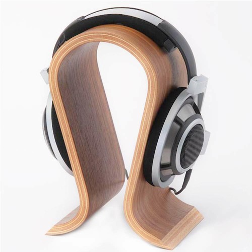 Kopfhörerhalter Kopfhörer Halter Holz Kopfhörerständer Gaming Headset Halterung - Bild 7 von 11
