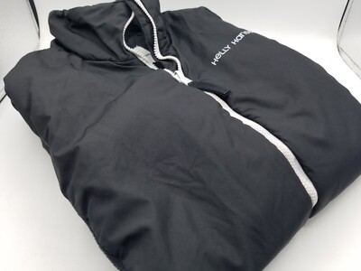 HELLY HANSEN Jacket Winter windbreaker Zipup Size Large  Black Women