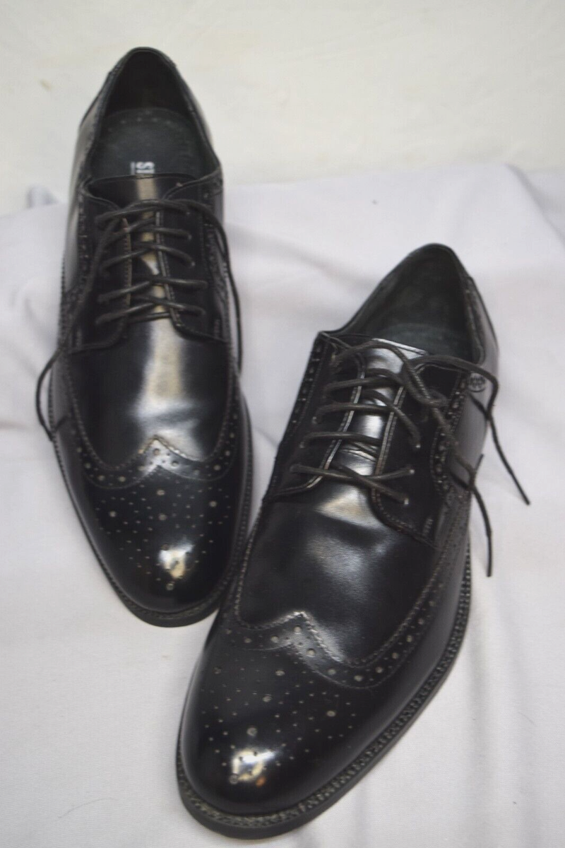 Stacy Adams Garrison wing tip Oxford black dress shoe STACY ADAMS Men main image 4