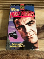 Rental - Hard Drivers - VHS Video Tape - Sean Connery - 1959 Movie - 1984 Tape