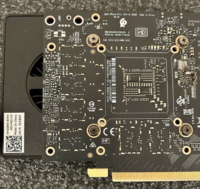 ⚠️NVIDIA Quadro P2200 5GB GDDR5X Video Card - DP/N 02G8WC