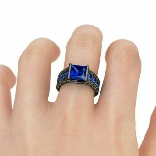 Black Diamond Fine Rings