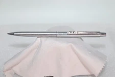 Vintage Double Heart Paper Mate 0.9mm Pencil Brushed Chrome