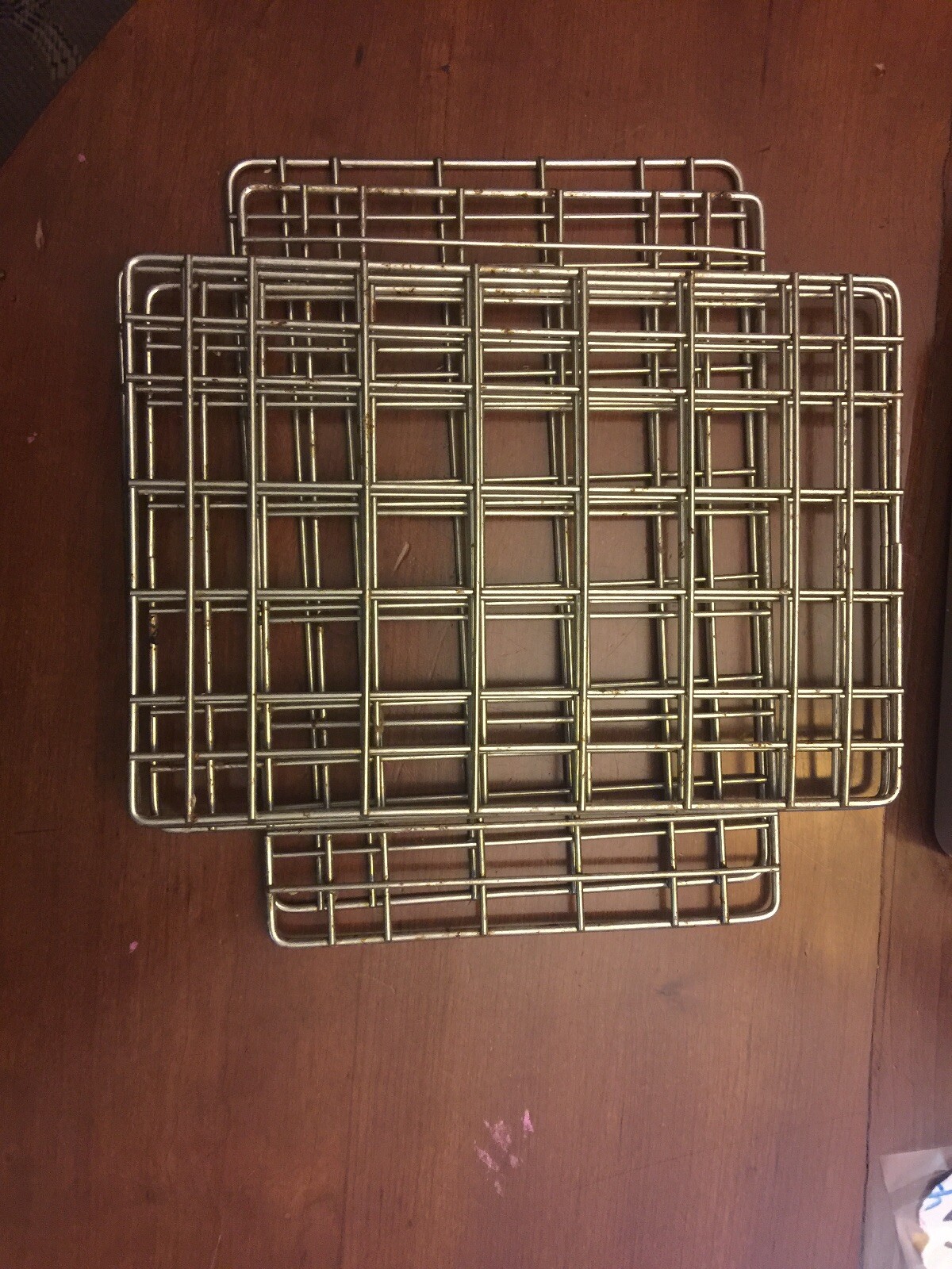 Restaurant Supplies Used HALF SIZE PAN WIRE RACK INSERTS 10