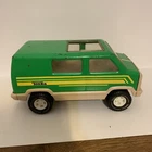 Tonka Green Retro Van With Rear Opening Door Vtg Pressed Steel Collectible Toy