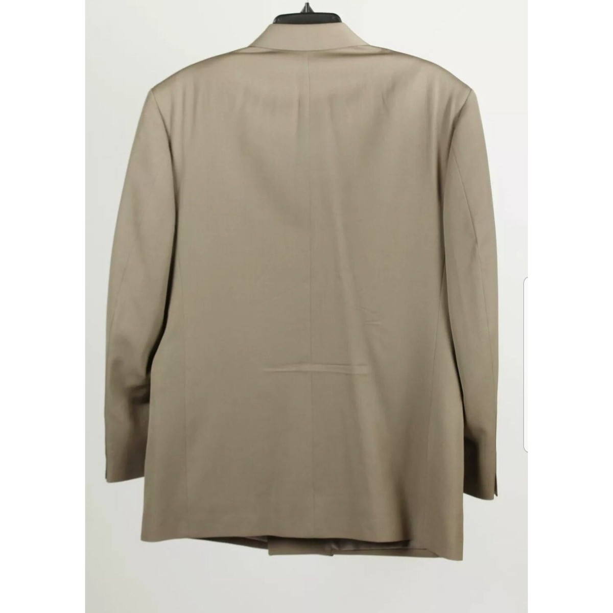 Pierre Balmain Men's Taupe Double Breasted Blazer Size 40R