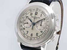 Patek Philippe Chronograph 5070G-001 18k White Gold 42mm 100% Collector Complete 3
