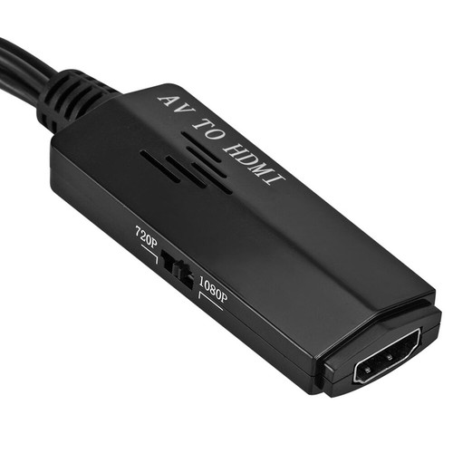 RCA AV To HDMI Adapter Converter Cable CVBS 3RCA 1080P Composite Video Audio - Picture 5 of 7