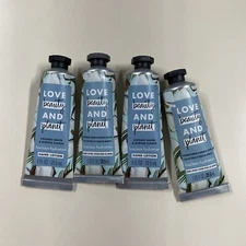 Hand Lotion Hydrating Coconut Water Mimosa Flower Love Beauty & Planet Lot of 4