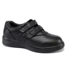 Answer2 Footwear DiabeticTherapeutic Black 2 Strap 446-1 WOMEN'S SHOES~6.5 XW
