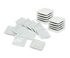 Inch Wide White Square Ceramic Plate 20 Pieces Set - Miniature Tablewar Model