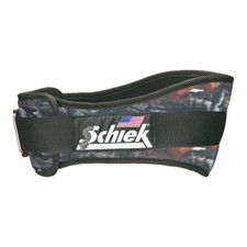 Schiek Sports Model 2004 Nylon 4 3/4" Weight Lifting Belt - Camo XS