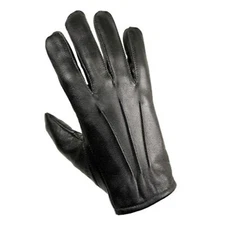 MEN'S 100% REAL GENUINE LEATHER DRIVING POLICE GLOVES  CHAUFFEUR APEX WEAR